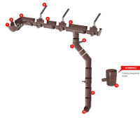 Водосточная система Технониколь 125/82