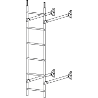 Стеновые лестницы