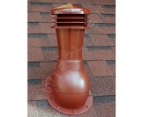 Неизоляционный вентиляционный выход Wirplast K-23 D110/Н500 мм для профнастила Неизоляционный вентиляционный выход Wirplast K-23 D110/Н500 мм для профнастила