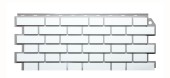 Фасадная панель "Кирпич Клинкерный Белый" Фасадная панель "Кирпич Клинкерный Белый"