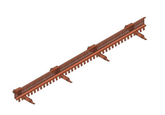 Снегозадержатель решетчатый "PRESTIGE" Снегозадержатель решетчатый "PRESTIGE"