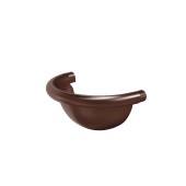 Заглушка желоба универсальная полукруглая Заглушка желоба универсальная полукруглая