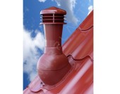 Неизолированный вентиляционный выход Wirplast K-48 D110 мм/H500 мм (съемный колпак) Неизолированный вентиляционный выход Wirplast K-48 D110 мм/H500 мм (съемный колпак)