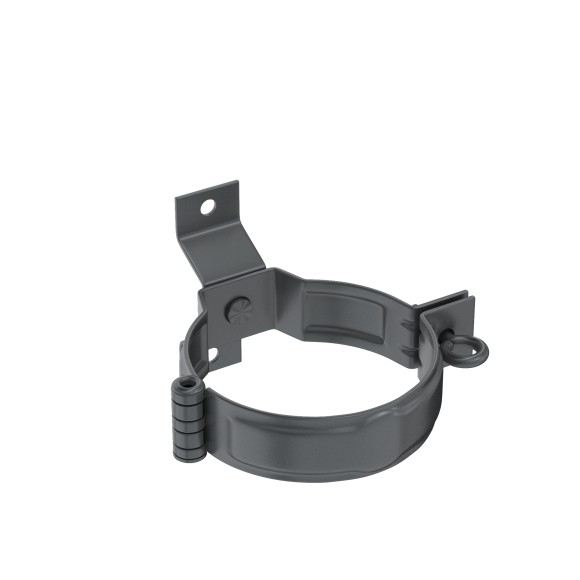 Декоративный хомут трубы под дерево