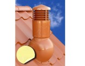 Изолированный вентиляционный выход Wirplast K-55 D150 мм/Н500 мм для металлочерепицы Изолированный вентиляционный выход Wirplast K-55 D150 мм/Н500 мм для металлочерепицы