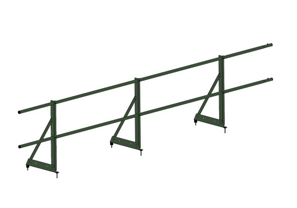 Кровельное ограждение "Econom RAL 6020"