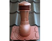 К-25 Вентиляционный выход универсальный НЕИЗОЛИРОВАННЫЙ D110 мм Н 550 мм (съемный колпак) К-25 Вентиляционный выход универсальный НЕИЗОЛИРОВАННЫЙ D110 мм Н 550 мм (съемный колпак)