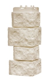 Угол панели "Дикий Камень Молочный" Угол панели "Дикий Камень Молочный"