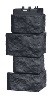 Угол панели "Дикий Камень Графит" Угол панели "Дикий Камень Графит"