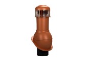 К-66 Вентиляционный выход с электровентилятором 305 куб.м./час для гибкой битумной (готовой) и фальцевой кровли НЕИЗОЛИРОВАННЫЙ D150 мм Н500 мм К-66 Вентиляционный выход с электровентилятором 305 куб.м./час для гибкой битумной (готовой) и фальцевой кровли НЕИЗОЛИРОВАННЫЙ D150 мм Н500 мм