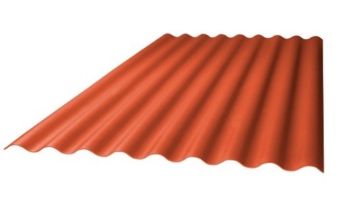 Керамопласт черепица волнистая