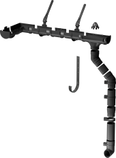 Водосточная система Дёке в сборе