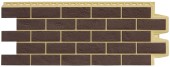 Фасадная панель "Кирпич Состаренный Каштан" Фасадная панель "Кирпич Состаренный Каштан"