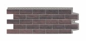 Фасадная панель "Кирпич Состаренный Кофе" Фасадная панель "Кирпич Состаренный Кофе"