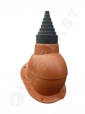 Антенный выход Wirplast РА-48 для кровли из металлочерепицы Антенный выход Wirplast РА-48 для кровли из металлочерепицы