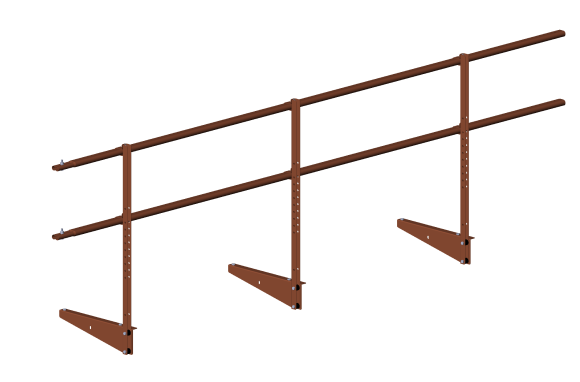 Перила к кровельному мостику "Elite" H-900 Перила к кровельному мостику "Elite" H-900