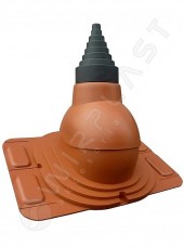 Антенный выход Wirplast РА-25 универсальный для всех видов кровли Антенный выход Wirplast РА-25 универсальный для всех видов кровли