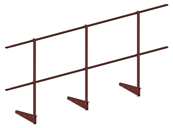 Перила к кровельному мостику "Elite" H-1200 Перила к кровельному мостику "Elite" H-1200