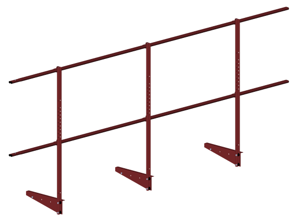 Перила к кровельному мостику "Elite" H-1200 Перила к кровельному мостику "Elite" H-1200