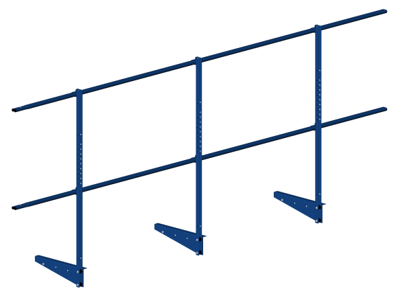 Перила к кровельному мостику "Elite" H-1200 Перила к кровельному мостику "Elite" H-1200