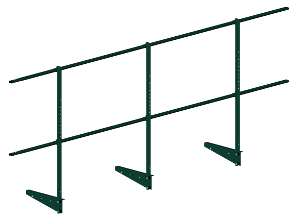Перила к кровельному мостику "Elite" H-1200 Перила к кровельному мостику "Elite" H-1200