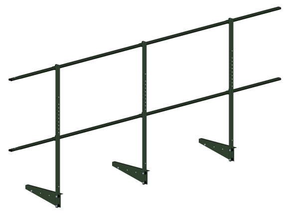 Перила к кровельному мостику "Elite" H-1200 Перила к кровельному мостику "Elite" H-1200