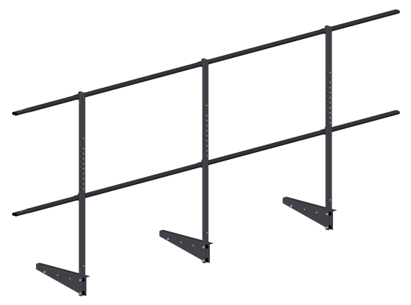 Перила к кровельному мостику "Elite" H-1200 Перила к кровельному мостику "Elite" H-1200