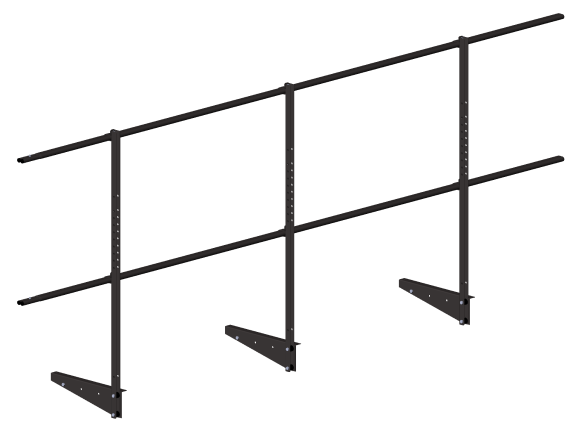 Перила к кровельному мостику "Elite" H-1200 Перила к кровельному мостику "Elite" H-1200