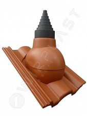 Антенный выход Wirplast РА-56 для бетонной черепицы Антенный выход Wirplast РА-56 для бетонной черепицы