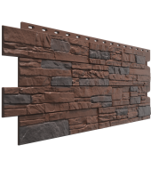 Фасадная панель "Stein Темный-орех" Фасадная панель "Stein Темный-орех"