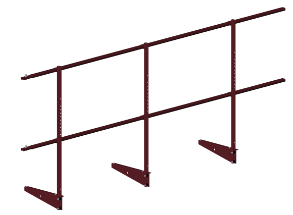 Перила к кровельному мостику "Prestige ZN" H-1200