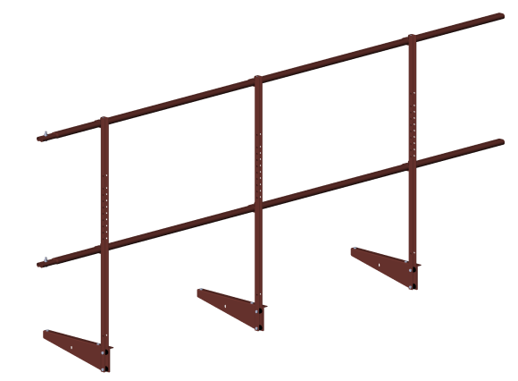 Перила к кровельному мостику "Prestige ZN" H-1200 Перила к кровельному мостику "Prestige ZN" H-1200