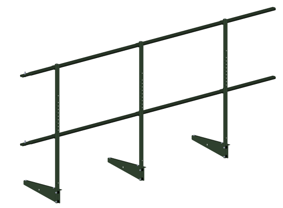 Перила к кровельному мостику "Prestige ZN" H-1200 Перила к кровельному мостику "Prestige ZN" H-1200