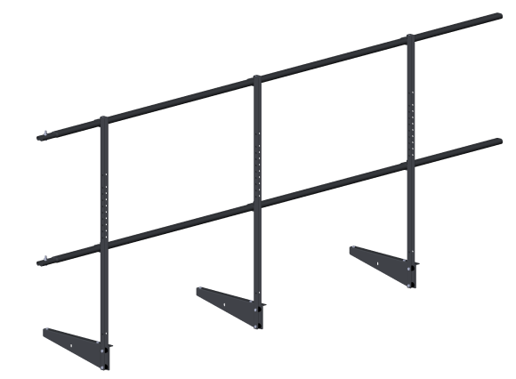 Перила к кровельному мостику "Prestige ZN" H-1200 Перила к кровельному мостику "Prestige ZN" H-1200
