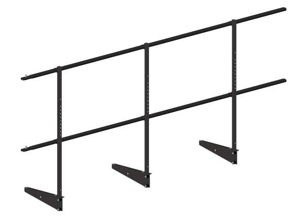 Перила к кровельному мостику "Prestige ZN" H-1200 Перила к кровельному мостику "Prestige ZN" H-1200