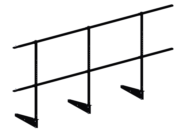 Перила к кровельному мостику "Prestige ZN" H-1200 Перила к кровельному мостику "Prestige ZN" H-1200