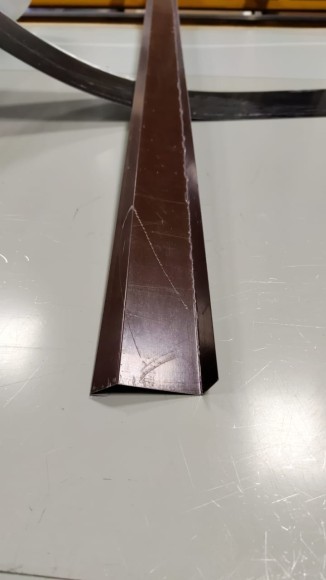 Отлив оконный коричневый