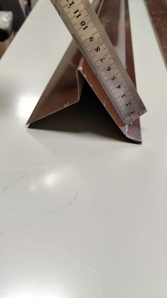 Отлив оконный коричневый