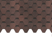 Гибкая черепица "Карат Коричневый" Гибкая черепица "Карат Коричневый"