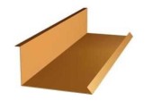 Планка примыкания угловая в штрабу 122х250х2000 мм