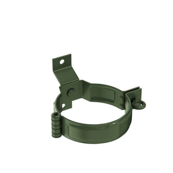 Декоративный хомут трубы под дерево