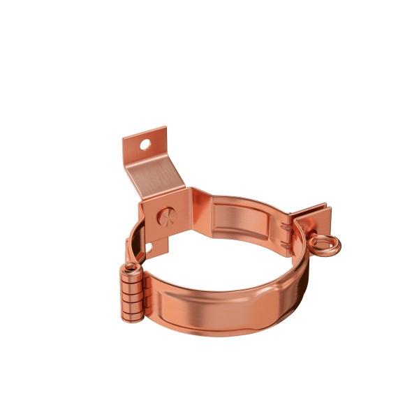 Декоративный хомут трубы под дерево