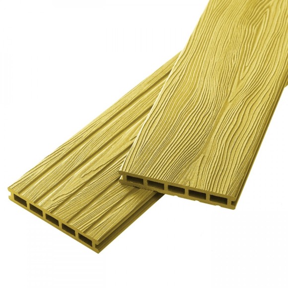 Террасная доска из ДПК RusDecking UnoDeck Mogano Кедр-23 4000х165х24 мм