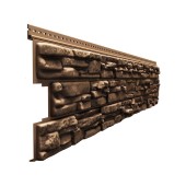 Фасадная панель "Rocky Кедровый орех" Фасадная панель "Rocky Кедровый орех"