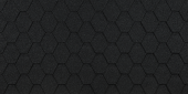 Гибкая черепица "Шестигранник Черный" Гибкая черепица "Шестигранник Черный"
