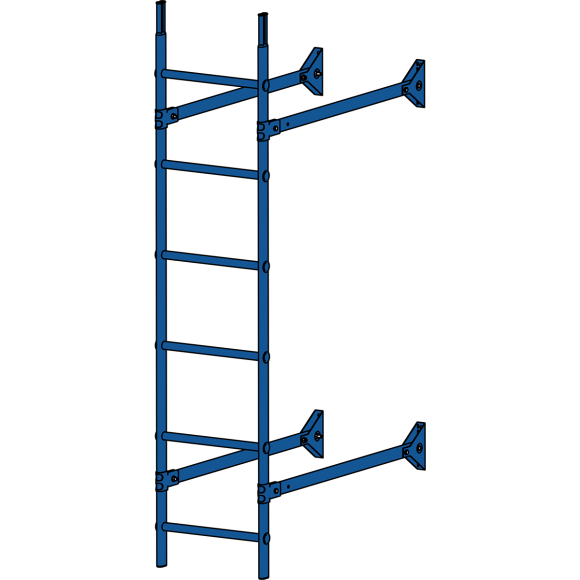 Стеновая лестница "Elite 400/1,8м" Стеновая лестница "Elite 400/1,8м"