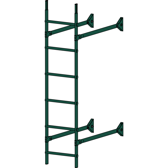 Стеновая лестница "Elite 400/1,8м" Стеновая лестница "Elite 400/1,8м"
