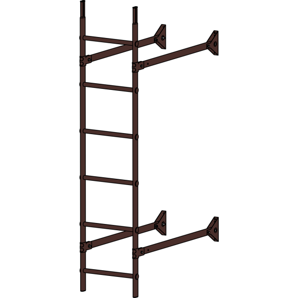 Стеновая лестница "Elite 400/1,8м" Стеновая лестница "Elite 400/1,8м"