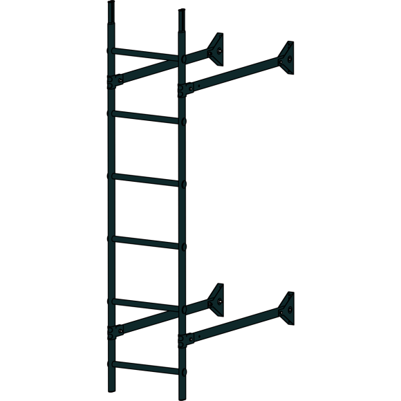 Стеновая лестница "Elite 400/1,8м" Стеновая лестница "Elite 400/1,8м"