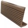 Уголок из ДПК декоративный Wooden Deck Коричневый 4000х70х35 мм